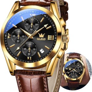 Olevs Couple Watch- Black (Copy)
