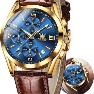 Olevs Couple Watch- Blue (Copy)