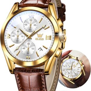 Olevs Couple Watch- White (Copy)