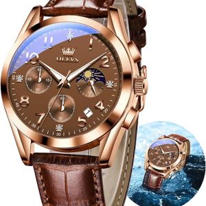Olevs Couple Watch- Black (Copy)